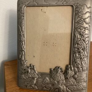 Vintage 1987 Arthur Court metal bird frame